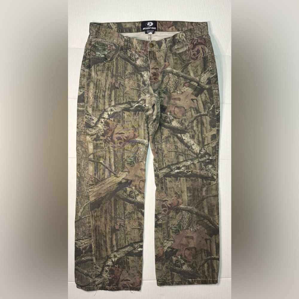 Vintage Mossy Oak Men's Camouflage Pants 38x32 | Realtree Camo‎ 100% Cotton